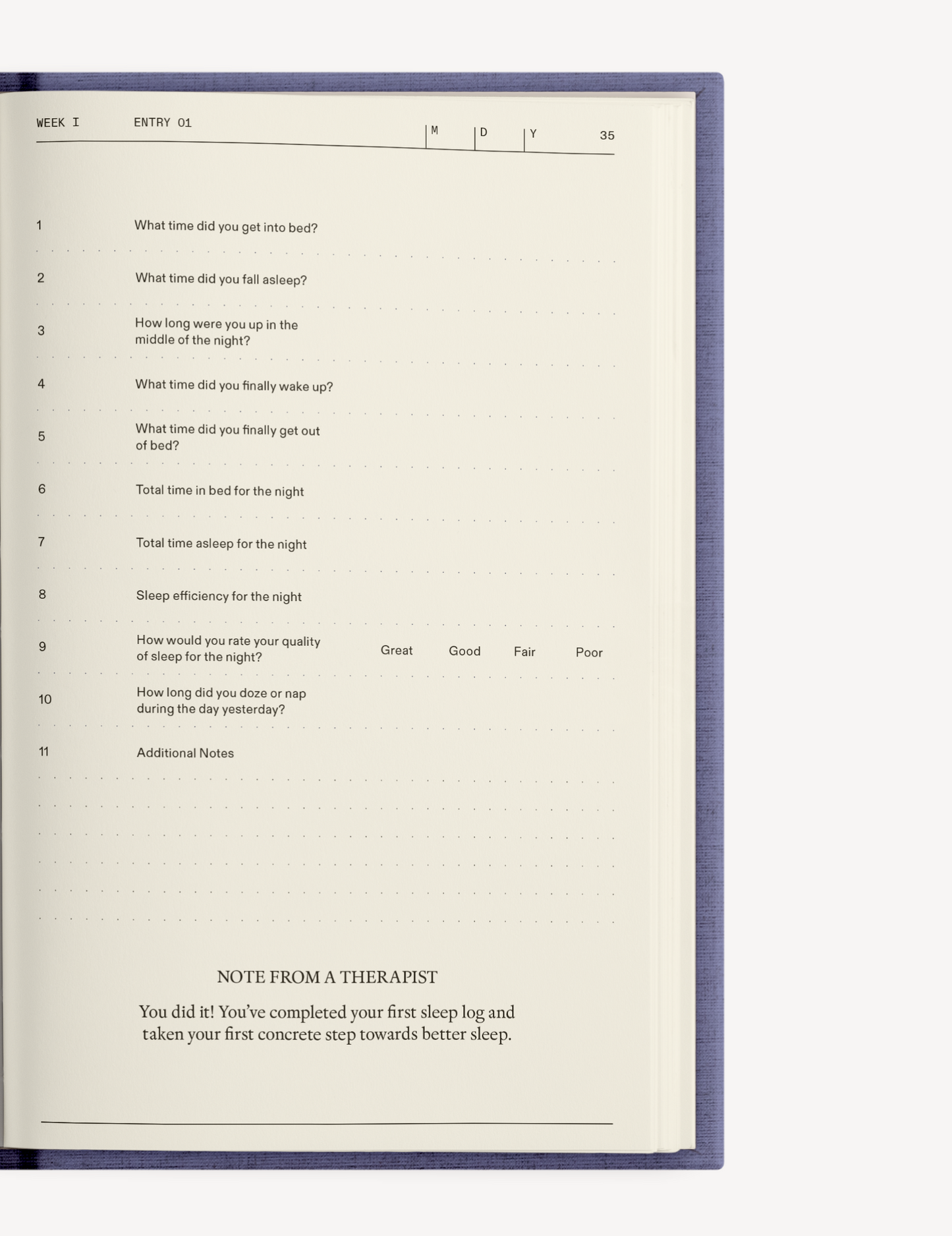 The Sustained Rest Set