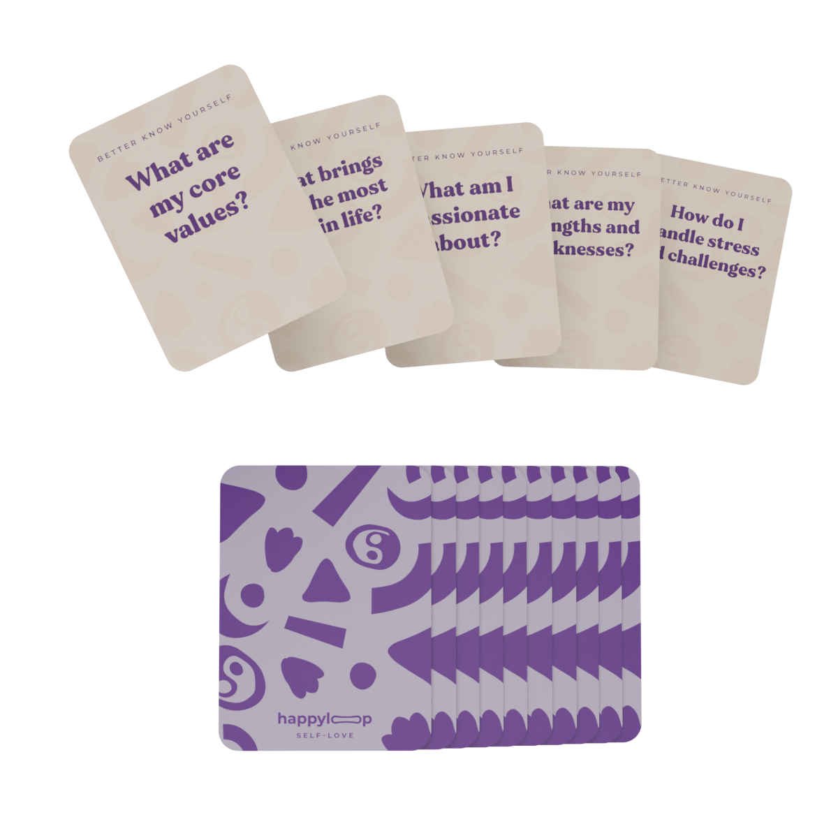 30 days to Better Know Yourself Mini Cards Deck