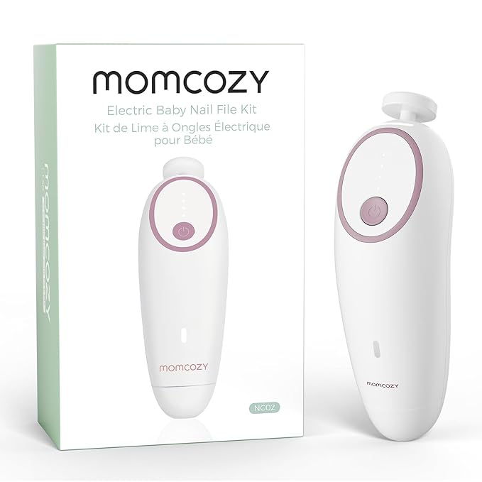 Momcozy Baby Nail File Electric Pink