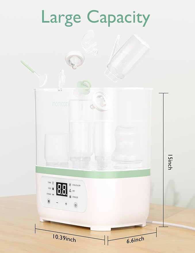 Momcozy 8-in-1 Bottle Sterilizer and Dryer