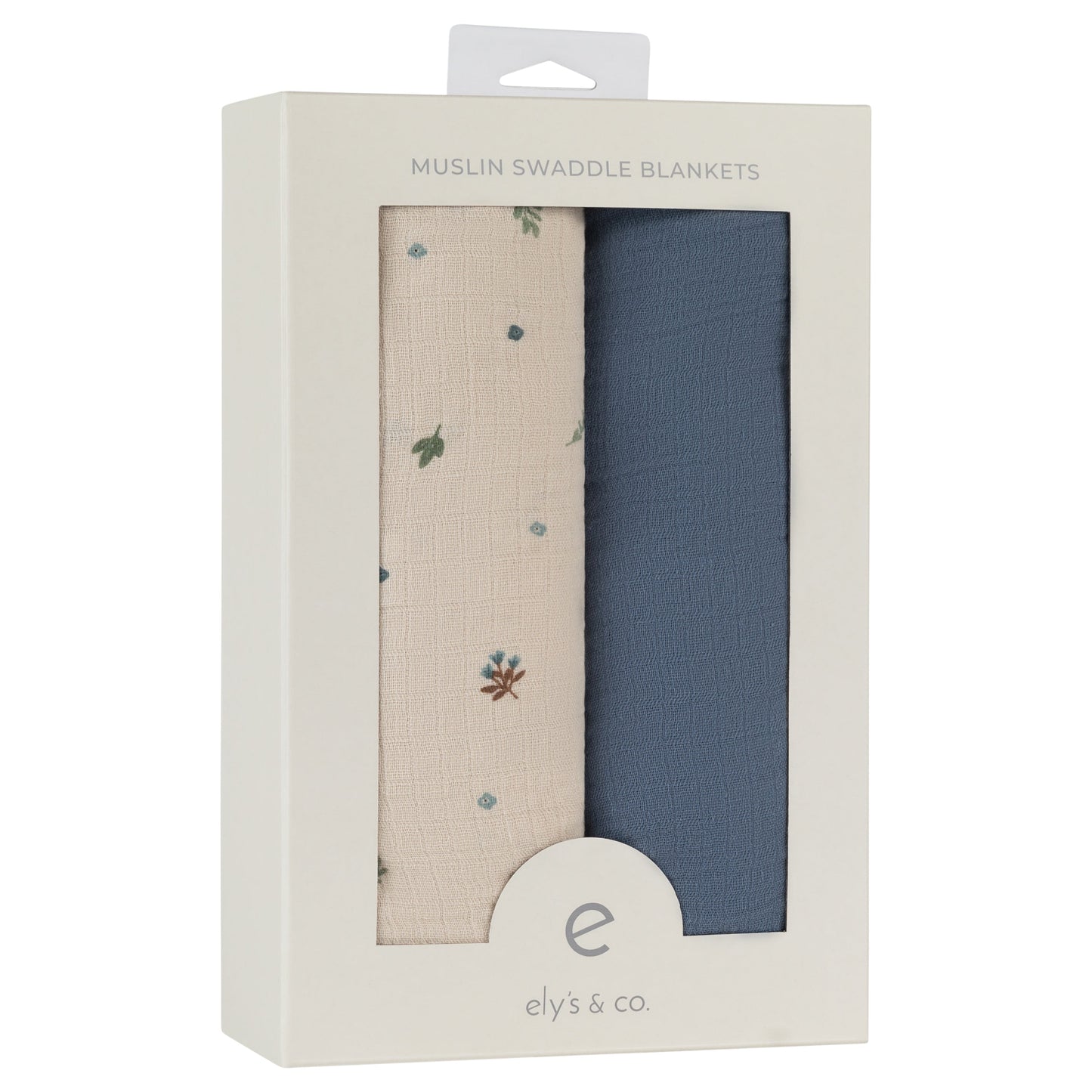 2 Pack Cotton Muslin Swaddle Blanket