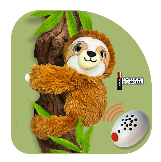 Shusher Sloth + 6-Pack Shushie™ Pacifiers