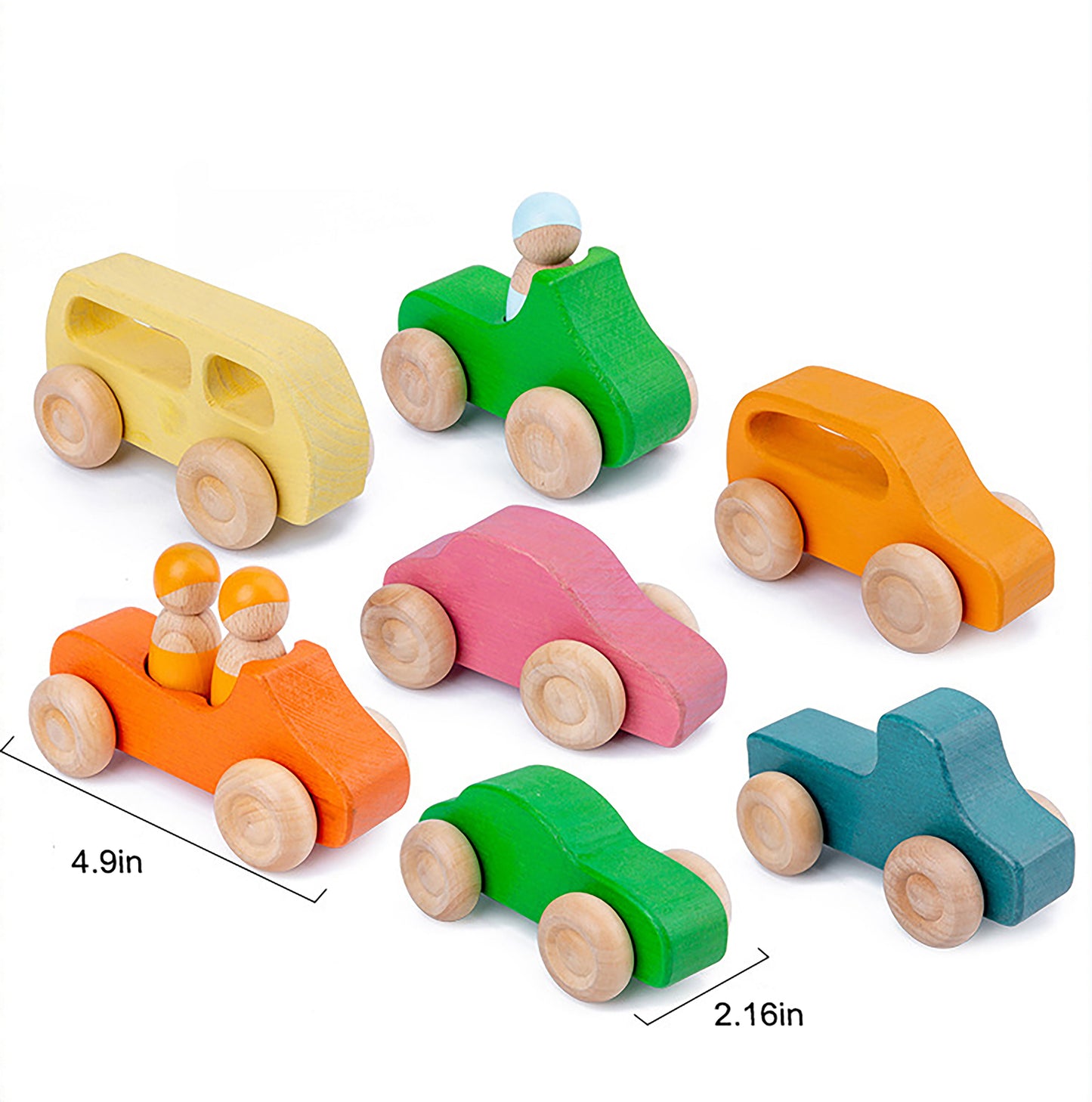Wooden Car Toy set