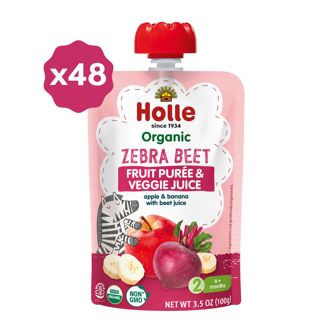 Organic Fruit & Veggie Purée - Zebra Beet