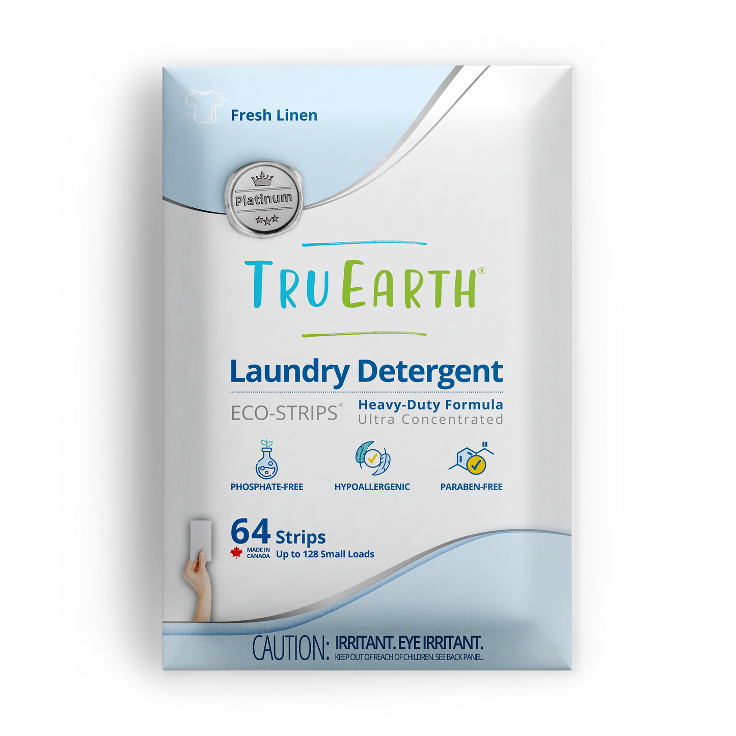 Tru Earth Eco-Strips Platinum Laundry Detergent