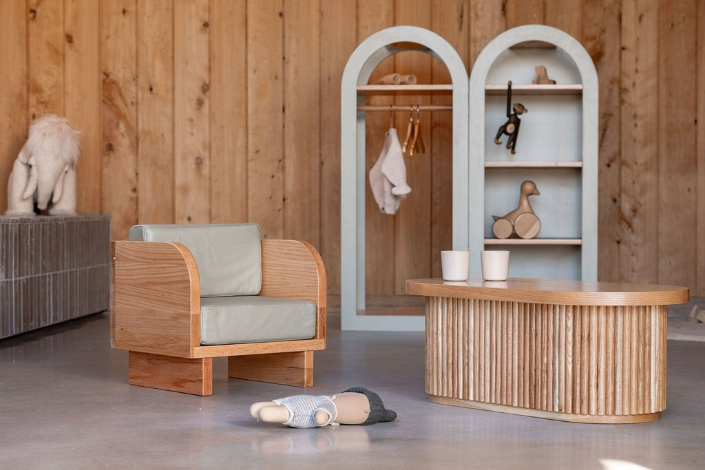 Junior Armchair - Sage | Kids Lounge Chair