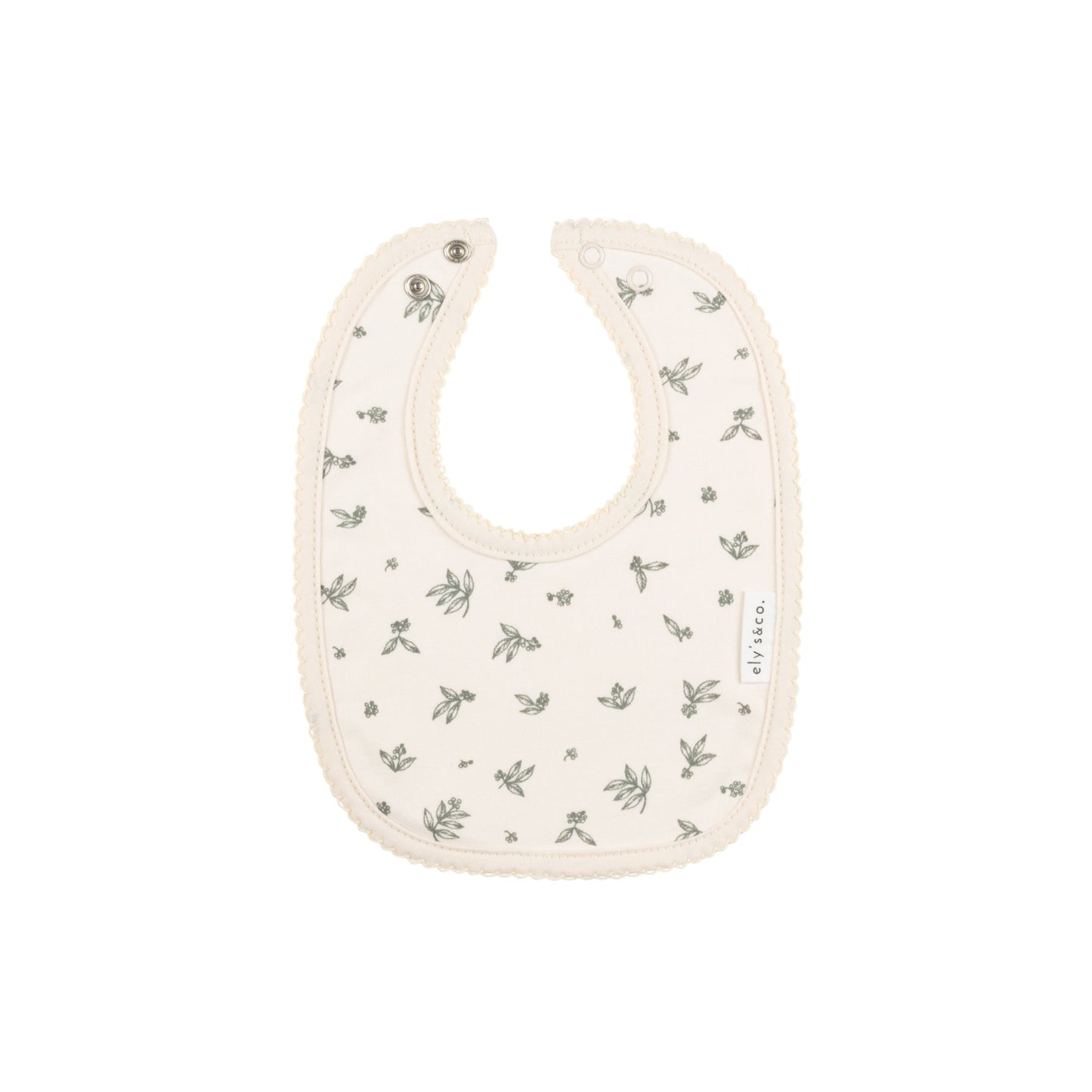 Brushed Cotton -Elderberry Leaf Collection - Bib