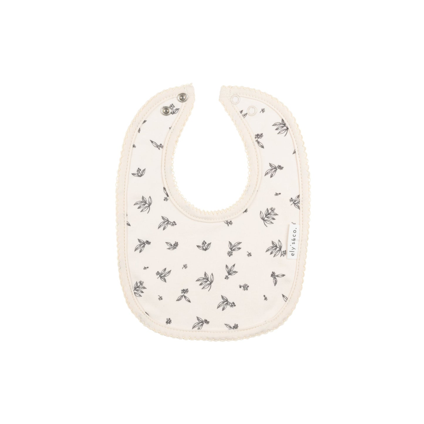 Brushed Cotton -Elderberry Leaf Collection - Bib