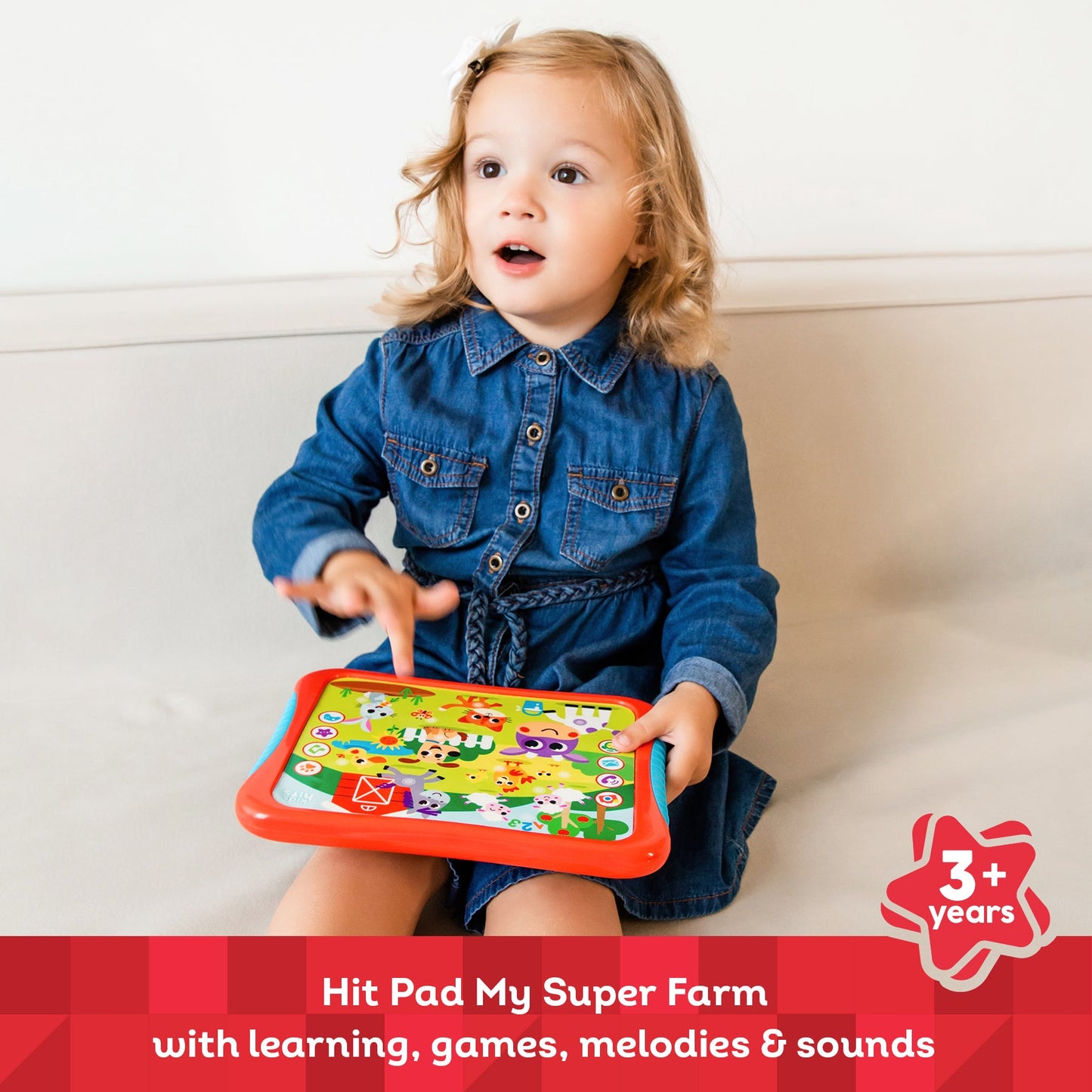 Kids Hits Educational Toddler Hit Pad  Toy My Super Farm