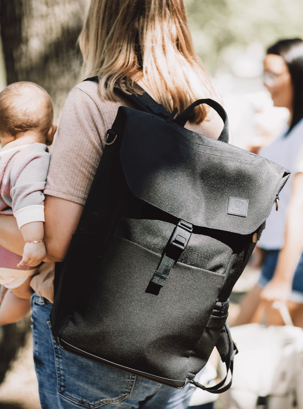 Everyday Diaper Backpack / Mid(dle of the)night Black