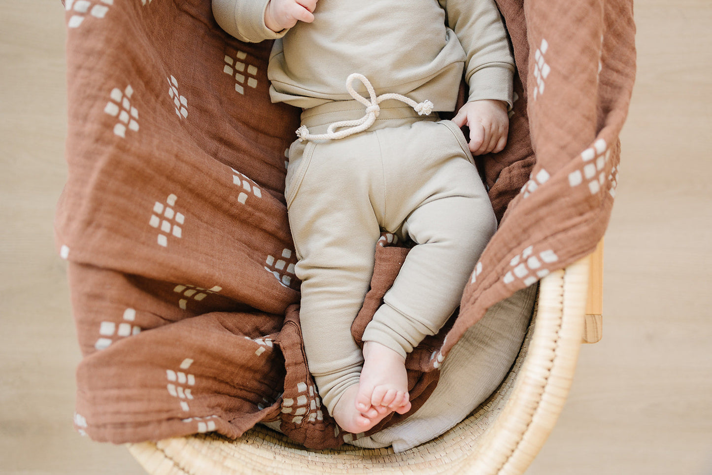 Chestnut Textiles Muslin Quilt