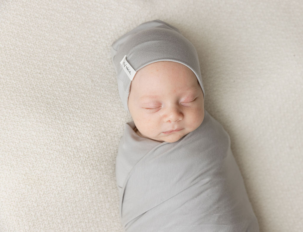 Modal Swaddle & Beanie Set in Gift Box