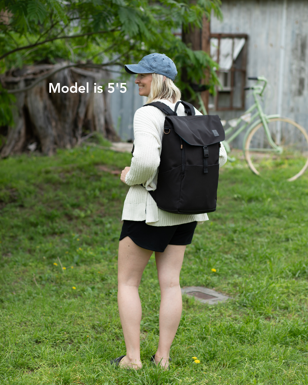 Everyday Diaper Backpack / Mid(dle of the)night Black