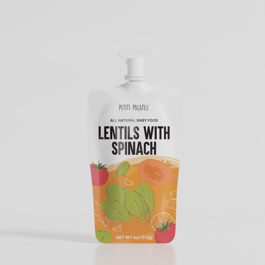 6 Pack of Organic Lentils with Spinach