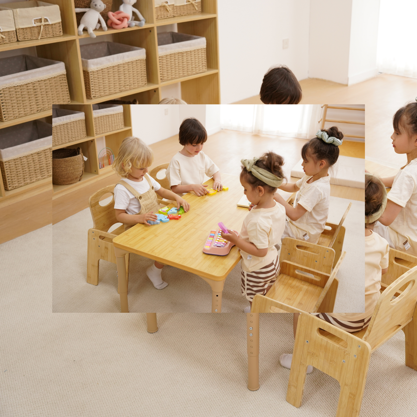 Adrian | Adjustable Toddler Table & Chair Set