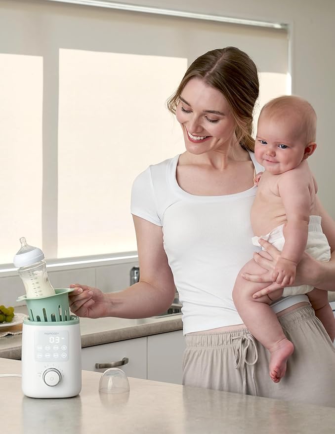 Momcozy 9-in-1 Baby Bottle Warmer with Night Light