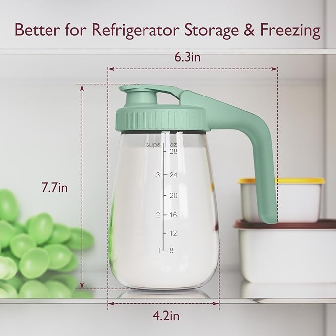 Momcozy Breast Milk Pitcher Green