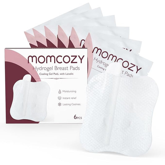 Momcozy Hydrogel Nipple Pads with Soothing Lanolin