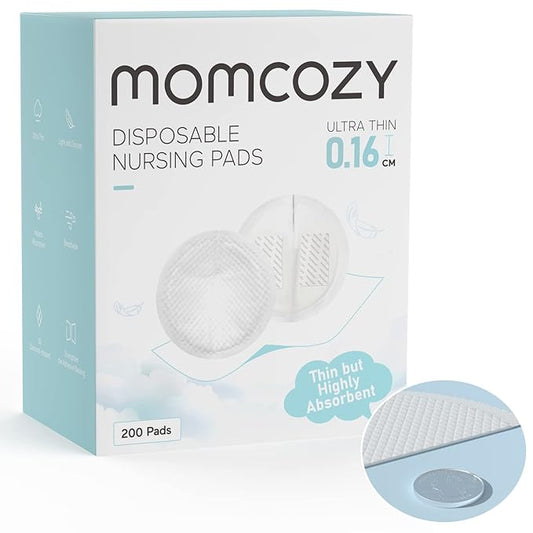 Momcozy Ultra-Thin Disposable Nursing Pads (200 Count)