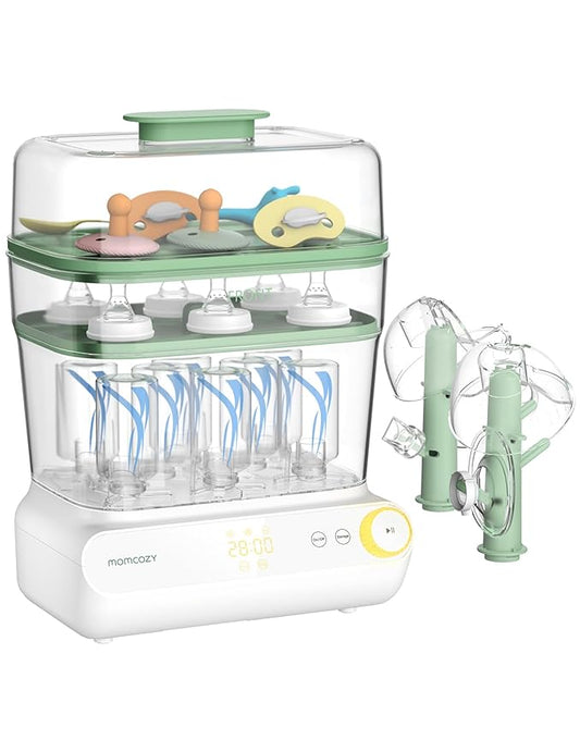 Momcozy 3 Layers Large Bottle Sterilizer and Dryer