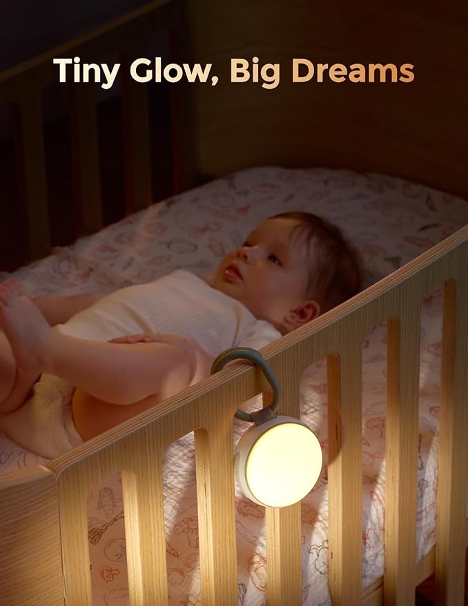 Momcozy Portable Sound Machine with Night Light