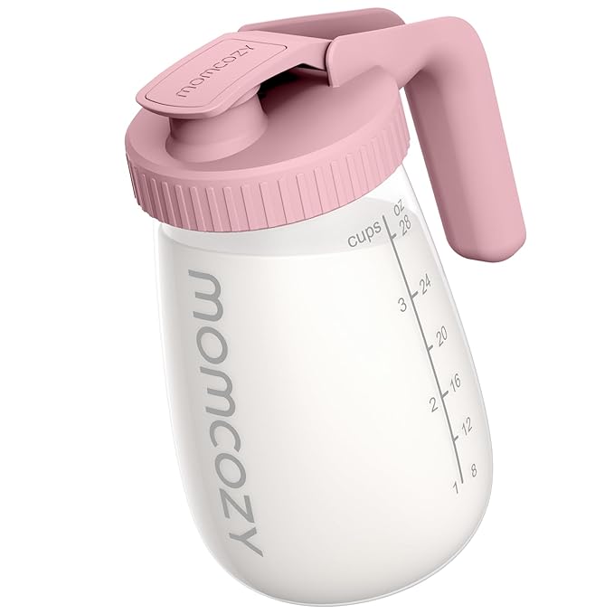 Momcozy Breast Milk Pitcher Pink