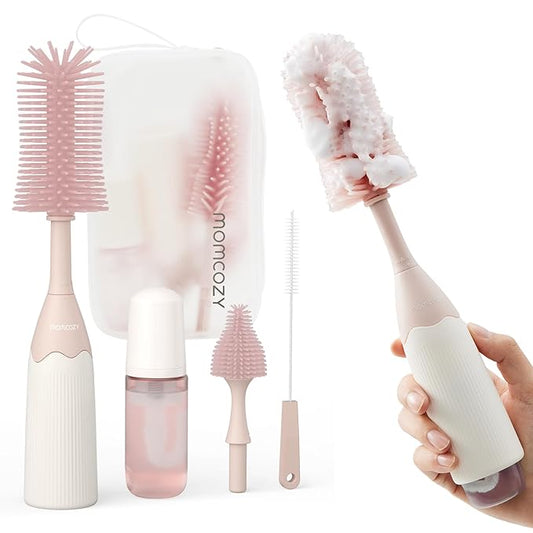 Momcozy Bottle Brush Kit Pink