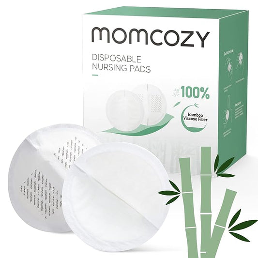 Momcozy Bamboo Fiber Disposable Nursing Pads（120 Count）