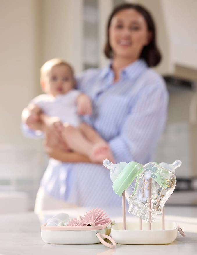 Momcozy Bottle Brush Set Pink