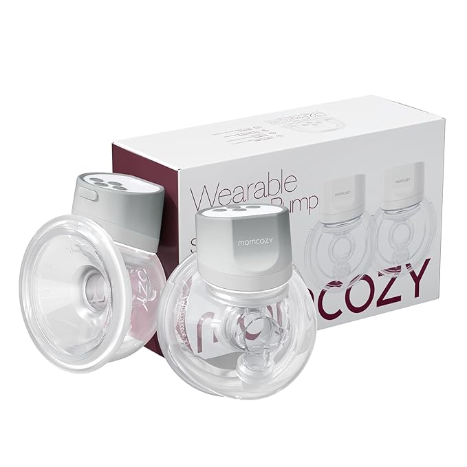 Momcozy Hands-Free Breast Pump S12 Pro Cozy Grey