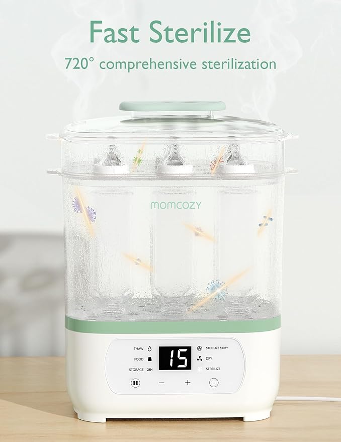 Momcozy 8-in-1 Bottle Sterilizer and Dryer