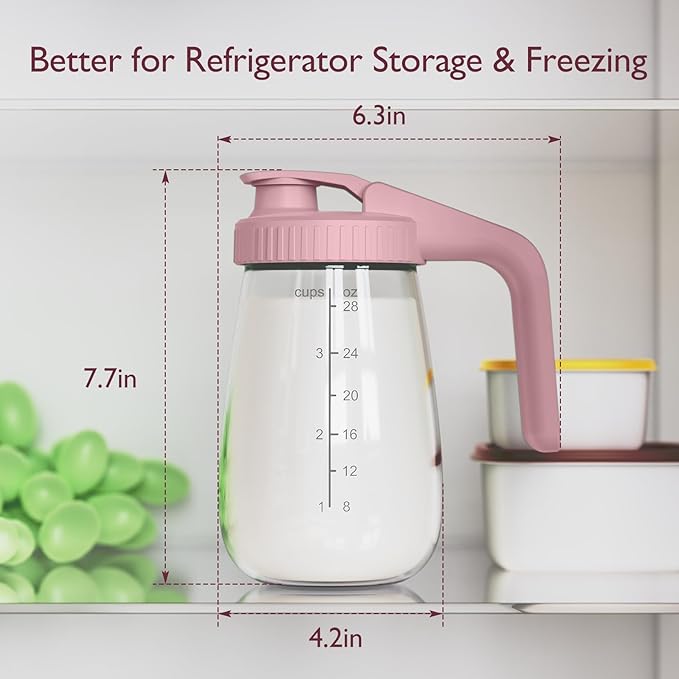 Momcozy Breast Milk Pitcher Pink