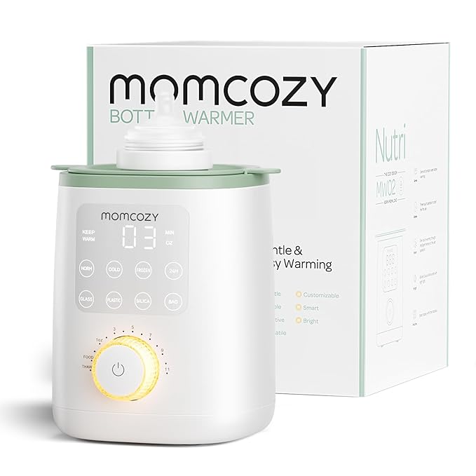 Momcozy 9-in-1 Baby Bottle Warmer with Night Light