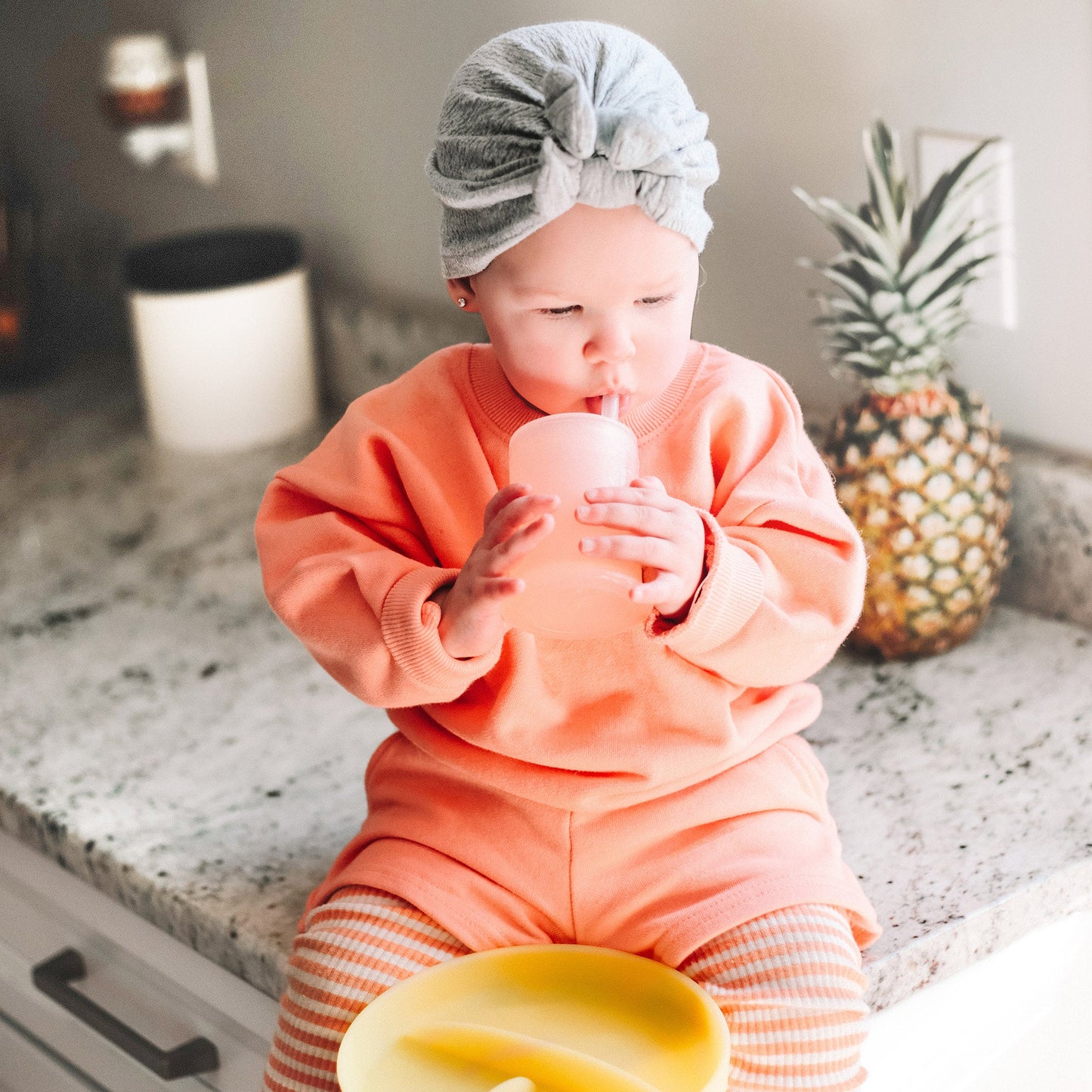 Training Cup with Lid + Straw 5oz