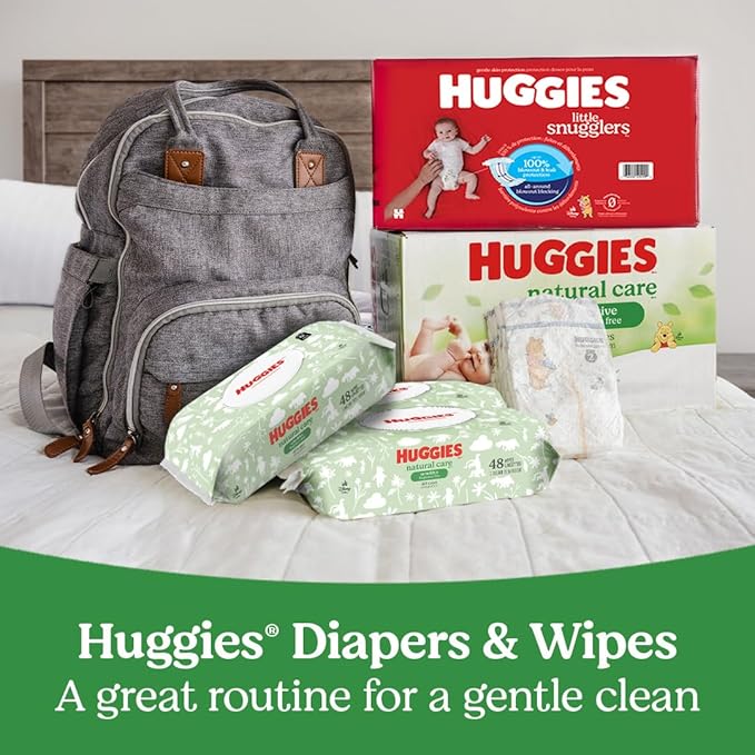 Natural Care Sensitive Baby Wipes, Unscented, 6 Pack