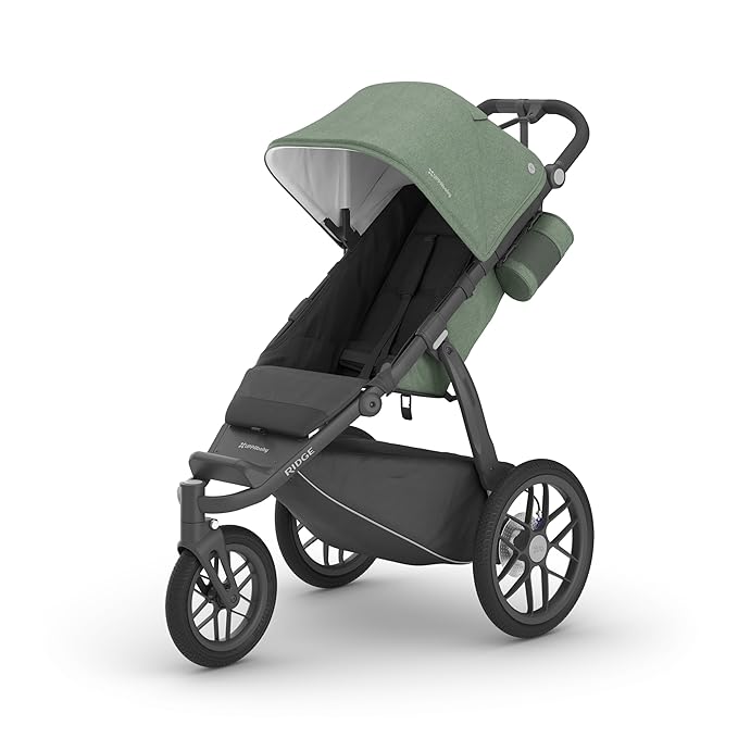 Ridge Jogging Stroller | Green Mélange/Carbon Frame