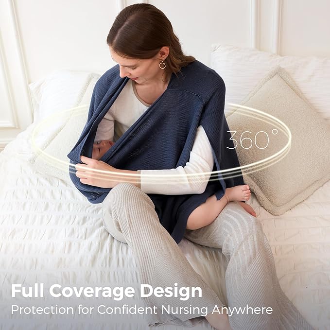 Black Momcozy Nursing Cover