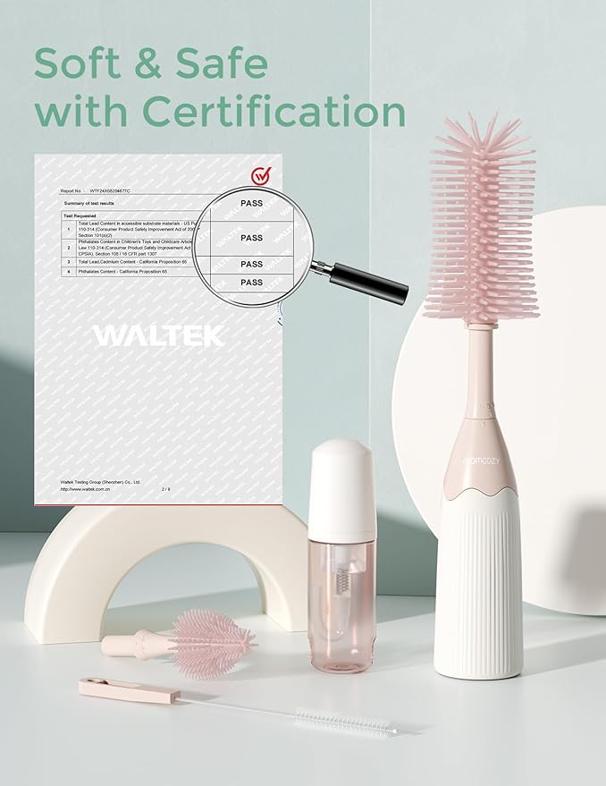 Momcozy Bottle Brush Kit Pink