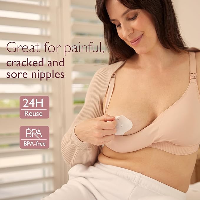 Momcozy Hydrogel Nipple Pads with Soothing Lanolin