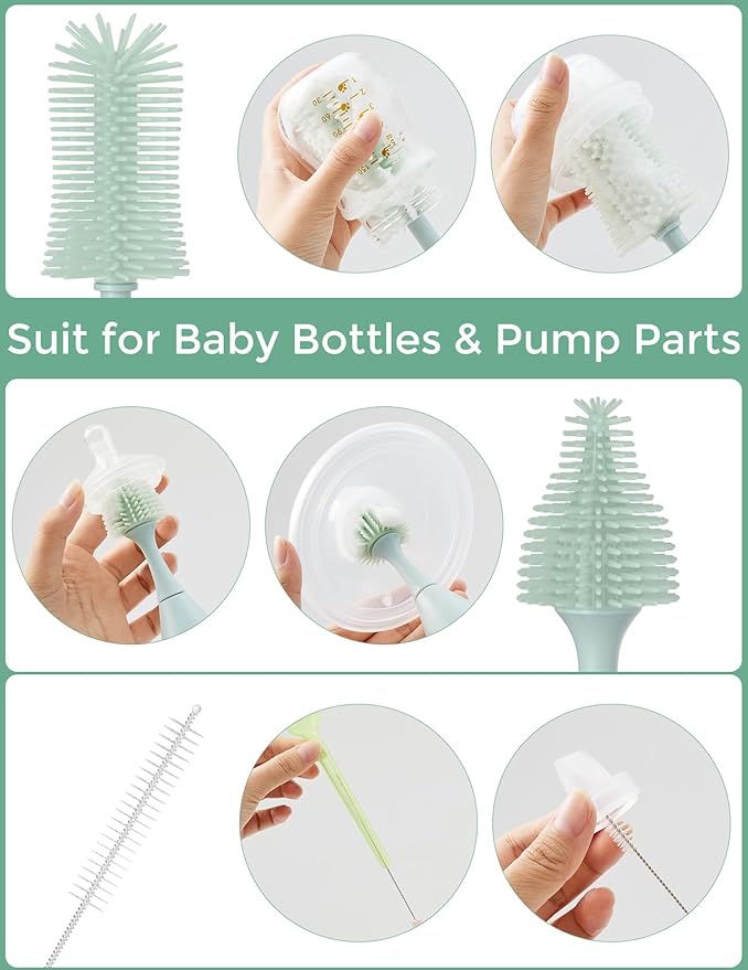 Momcozy Bottle Brush Kit Green