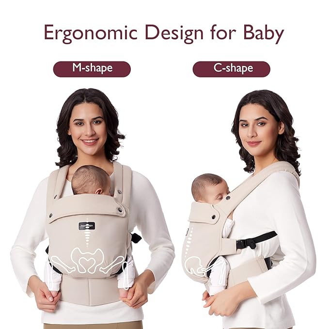 Momcozy Baby Carrier Khaki