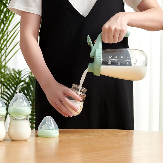 Momcozy Breast Milk Pitcher Green