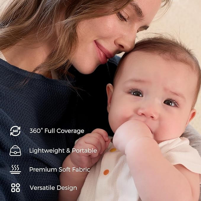 Black Momcozy Nursing Cover