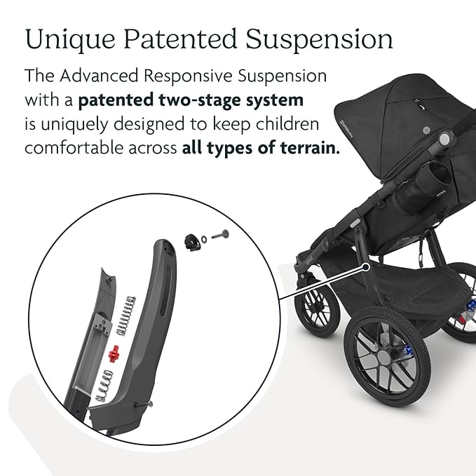 Ridge Jogging Stroller| Charcoal/Carbon Frame