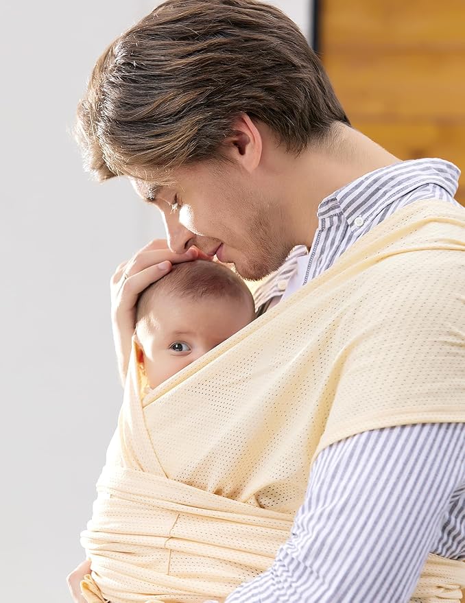 Momcozy Baby Carrier AirMesh Beige