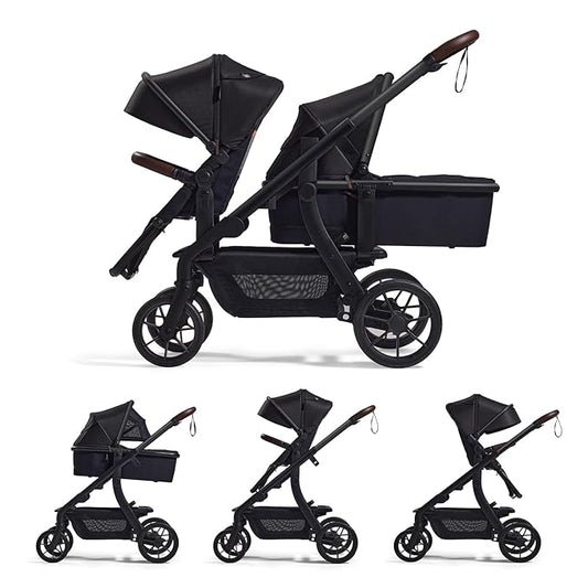 Momcozy ChangeGo Convertible Single-to-Double-to-Wagon Stroller