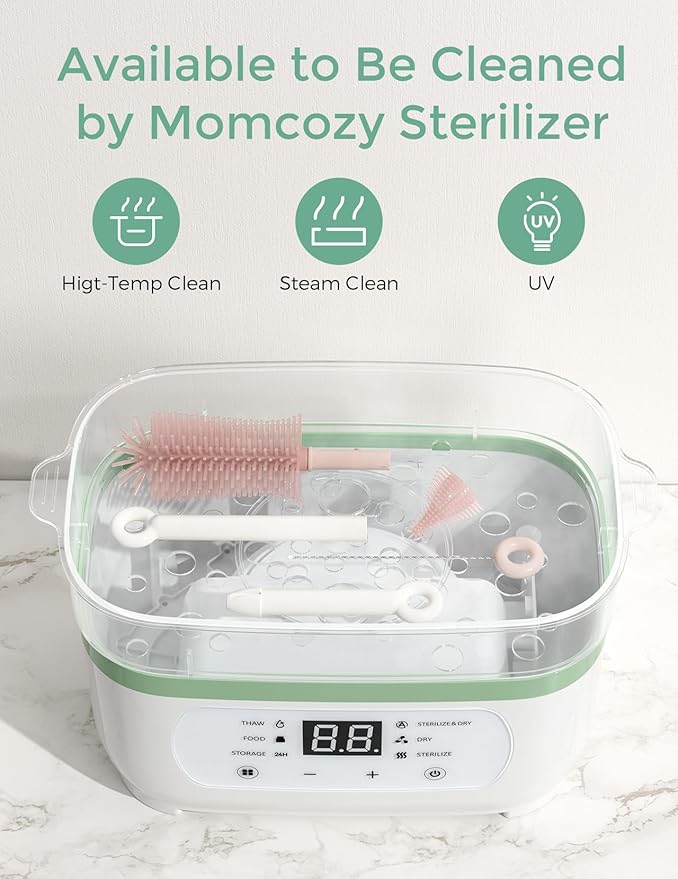 Momcozy Bottle Brush Set Pink