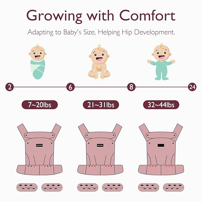 Momcozy Baby Carrier Khaki