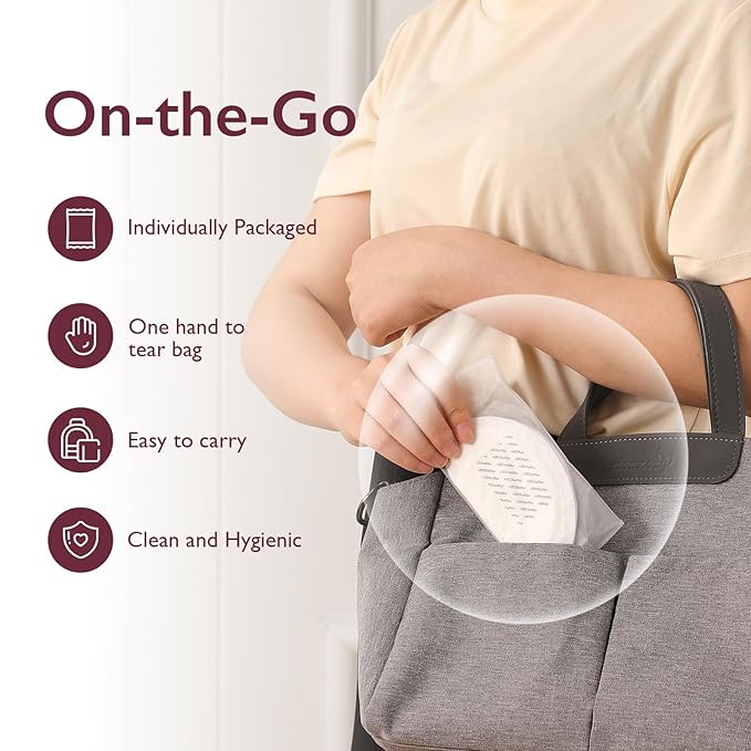 Momcozy Ultra-Thin Disposable Nursing Pads (200 Count)