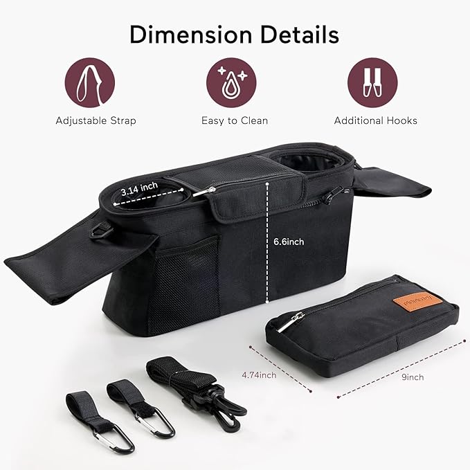 Momcozy Universal Stroller Organizer